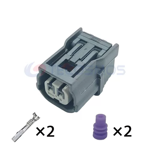 2-Pin Female 6189-7037 Waterproof Wire Harness Intake Pressure Sensor Plug ABS Housing Copper for Wire Connections... - image 3